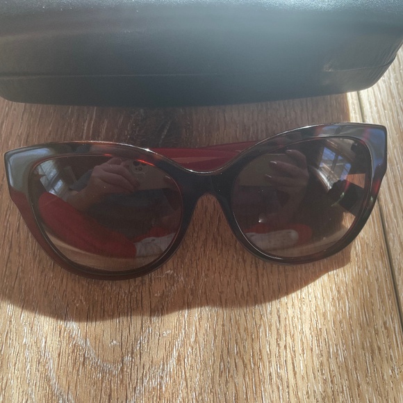 VERSACE: Sunglasses VE4314 burgundy main image 8